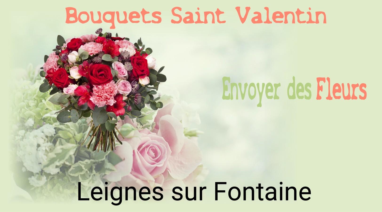 Roses de Saint-Valentin livrées à Leignes-sur-Fontaine